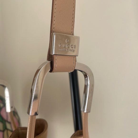 Gucci Beige Leather Shoulder Bag - Picture 6 of 16